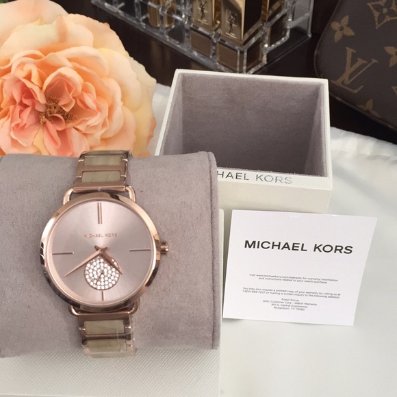 Michael Kors Accessories - ❌SOLD❌NIB Michael Kors Portia 36.55mm, Rose Gold